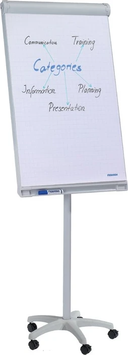 Franken Flipchart Pro Mobil, grau, 67x95cm (FC41)