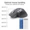 Act Wireless Multi-Connect Mouse, rechargeable, schwarz, USB/Bluetooth Vorschaubild