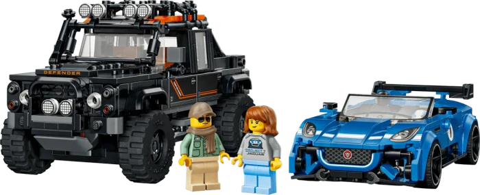 LEGO Speed Champions - Jaguar Project 7 & Land Rover Defender