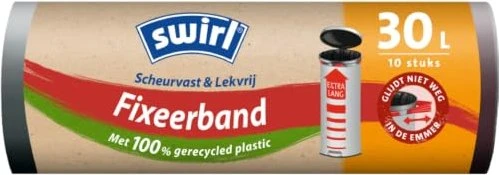 Swirl Fixierband Müllbeutel