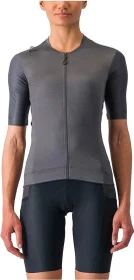 Castelli Unlimited Pro Trikot kurzarm dark gray (Damen)