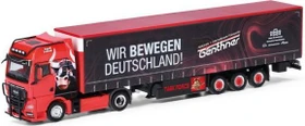 Herpa MAN TGX GX Gardinenplanensattelzug Genthner/Wir bewegen Deutschland Baden-Württemberg/Oberderdingen