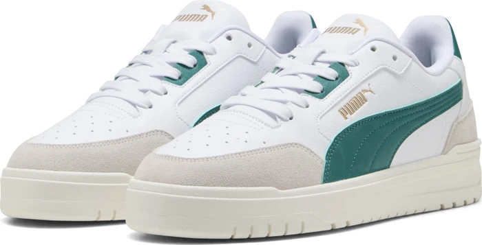 Puma Shuffle Downtown OG puma white/wild green/vapor gray