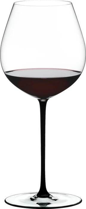 Riedel Fatto A Mano Pinot Noir Rotweinglas schwarz