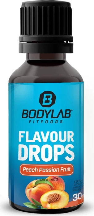 BodyLab24 Flavour Drops Pfirsich/Maracuja 30ml