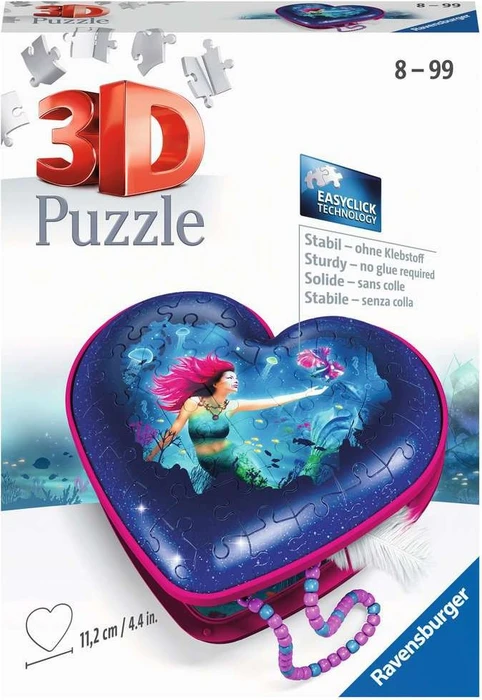Ravensburger Puzzle Herzschatulle Bezaubernde Meerjungfrauen