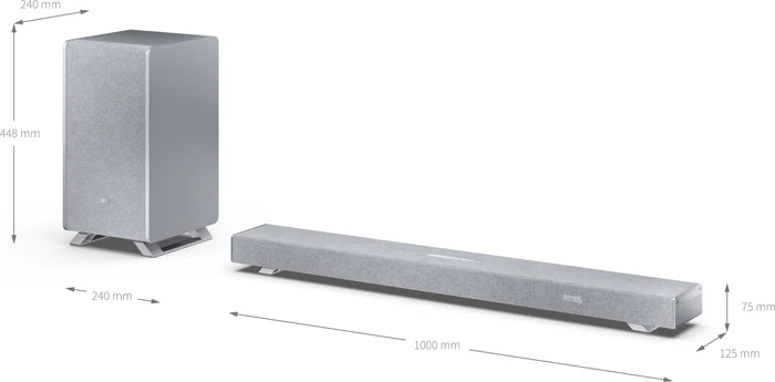 Sharp HT-SBW53121 silber (HT-SBW53121(SL))