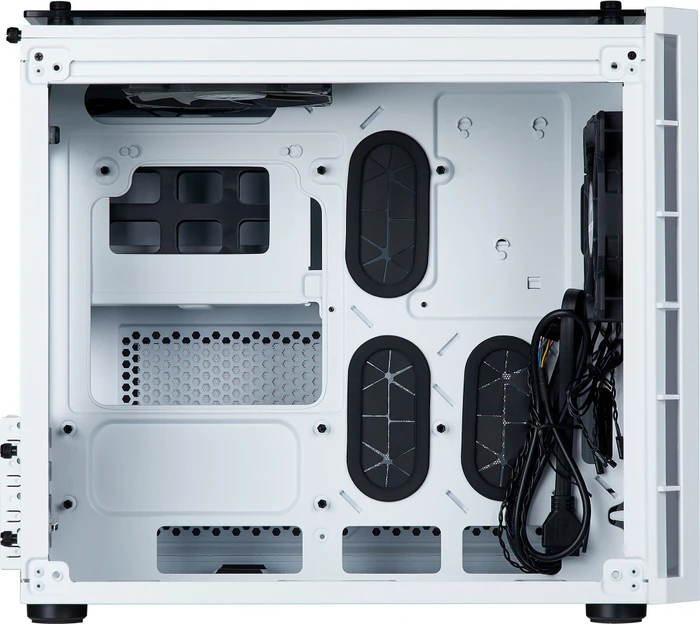 Corsair Crystal Series 280X, weiß, Glasfenster