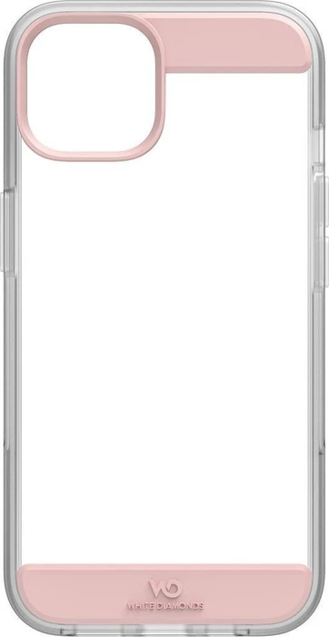 White Diamonds Air Protection für Apple iPhone 14 rosegold