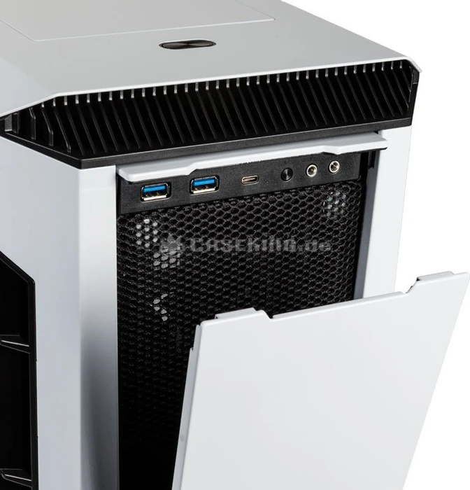 Phanteks Eclipse P600S Glacier White, weiß, Glasfenster, schallgedämmt