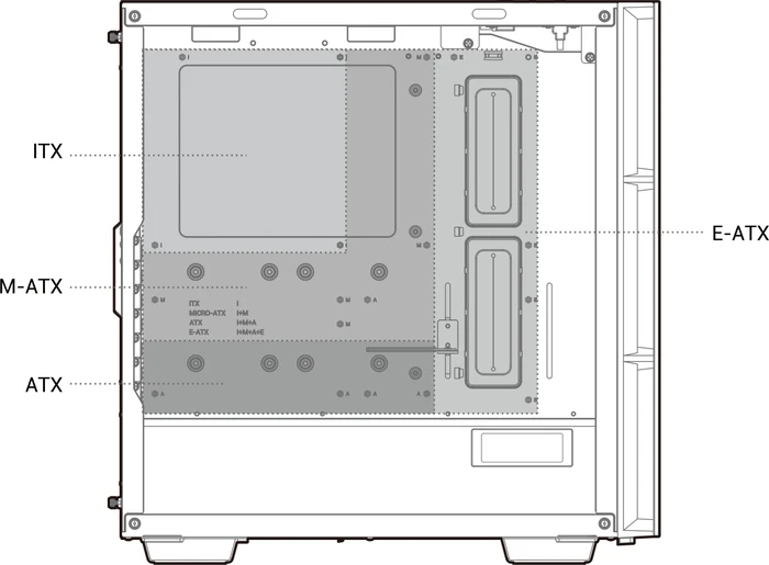 DeepCool CH560 Digital, schwarz, Glasfenster