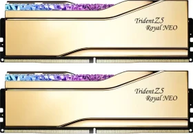 G.Skill Trident Z5 Royal NEO RGB Gold UDIMM 32GB Kit, DDR5-6400, CL30-39-39-102