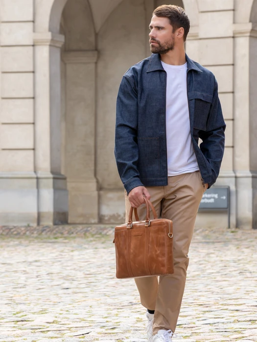 dbramante1928 Nordborg 16" Laptoptasche, Tan braun