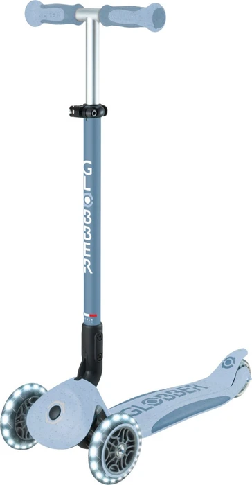 Globber Go Up Deluxe Lights Ecologic 360° Kickboard blueberry