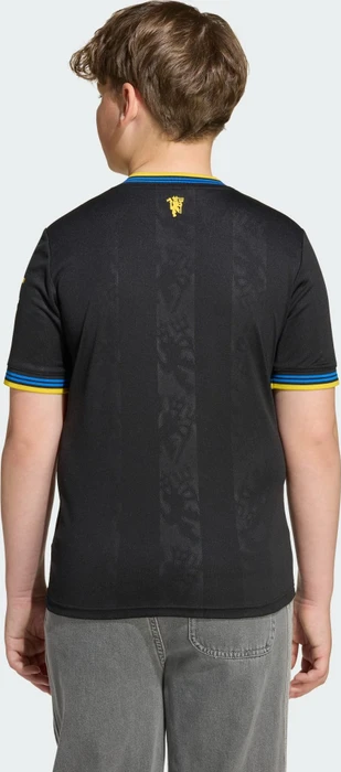 adidas Manchester United 2026/2027 Ausweichtrikot kurzarm schwarz (Junior)