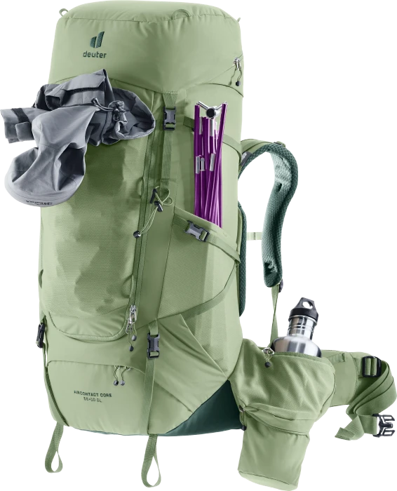 Deuter Aircontact Core 55+10 SL grove/ivy (Damen)