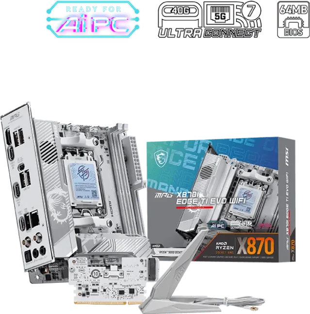 MSI MPG X870I Edge TI Evo WIFI (AMD AM5)