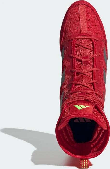 adidas Box Hog 4 better scarlet/silver metallic/lucid lemon