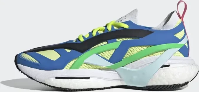 adidas Solar Glide by Stella McCartney true blue/screaming green f21/cloud white (Damen)