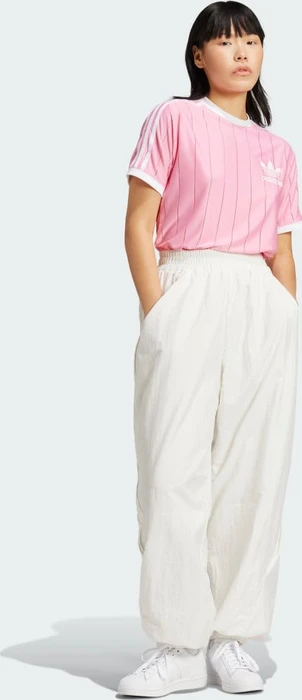adidas Adicolor 3-Streifen Pinstripe T-Shirt kurzarm bliss pink (Damen)