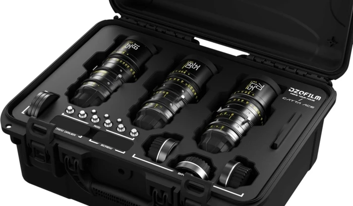 DZOFilm Catta Ace 18-35mm / 35-80mm / 70-135mm T2.9 Cine 3 Lens Set für PL / EF