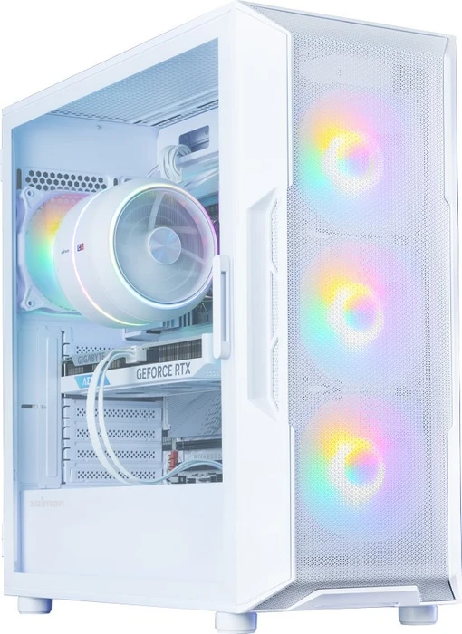 Zalman i3 Neo, weiß, V2, Glasfenster