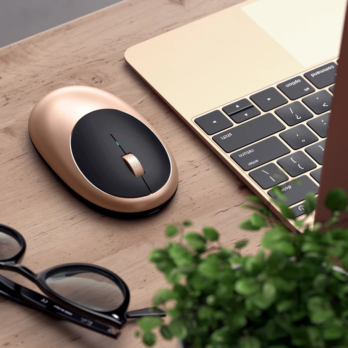 Satechi M1 Wireless Mouse Gold, Bluetooth