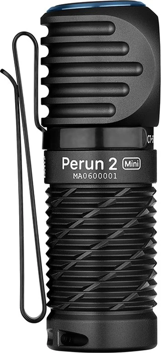 OLight Perun 2 Mini Stirnlampe schwarz/kaltweiß