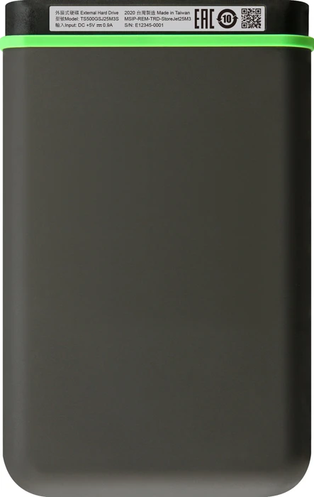 Transcend StoreJet 25M3 Slim, 500GB, USB 3.0 Micro-B
