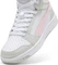 Puma Rebound V6 Mid puma white/frosty pink/sedate gray (Junior) Vorschaubild