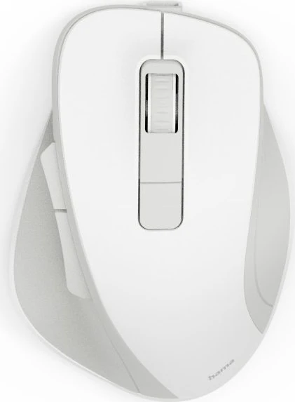 Hama MW-500 Ergonomic Silent Wireless weiß, USB