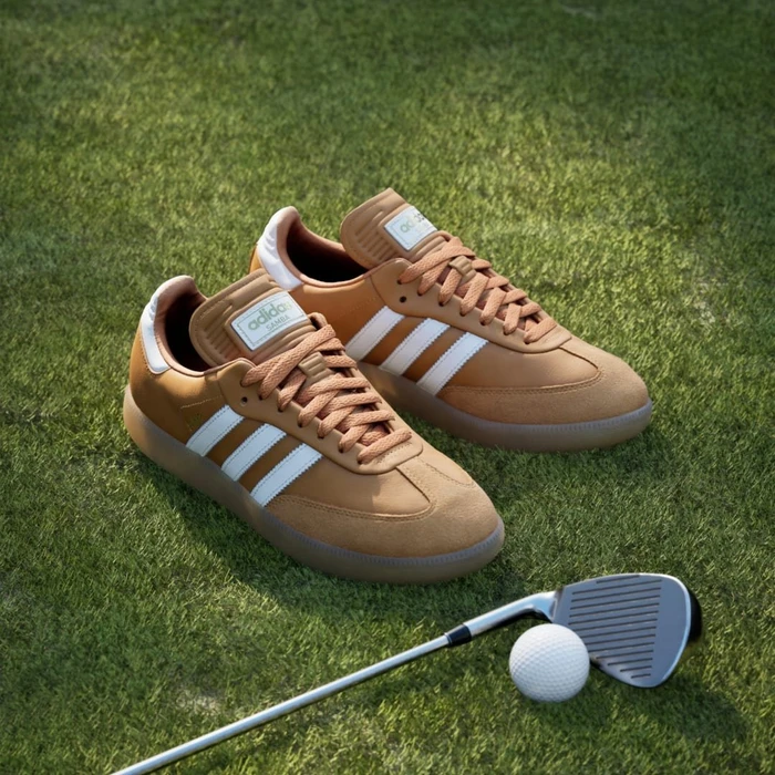 adidas Samba Spikeless Golf rustic orange/cloud white/gum