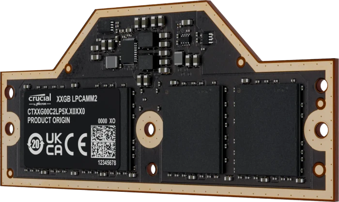 Crucial LPCAMM2 64GB, LPDDR5X-7500
