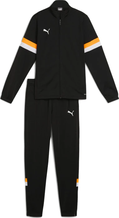 Puma individualRISE Trainingsanzug puma black/heat fire (Junior)