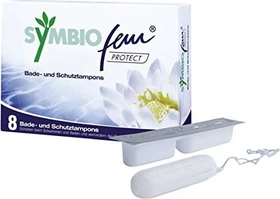 SymbioPharm SymbioFem protect Bade und Schutz-Tampons, 8 Stück