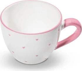 Gmundner Keramik Herzerl Teetasse Maxima 400ml rosa
