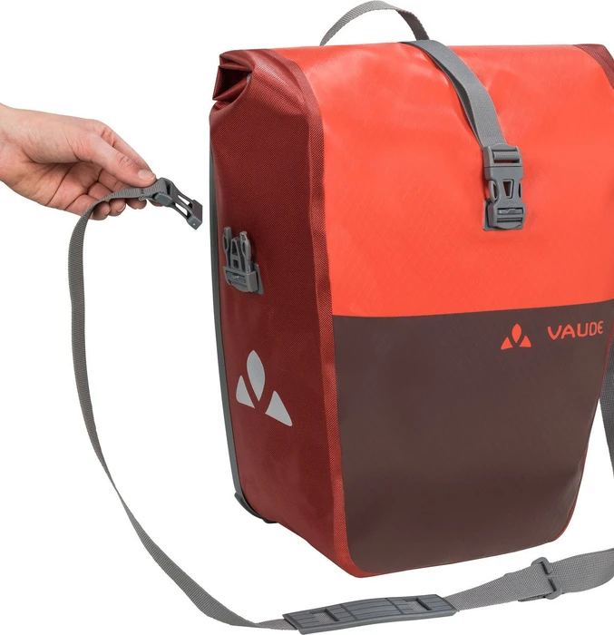 Vaude Aqua Back Color Doppeltasche Gepäcktasche lava