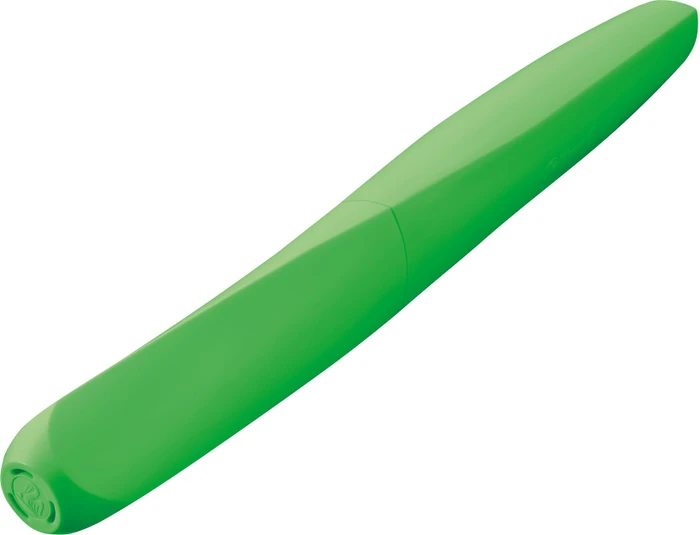 Pelikan Twist neongrün, rechte Hand/linke Hand, mittel, Blister