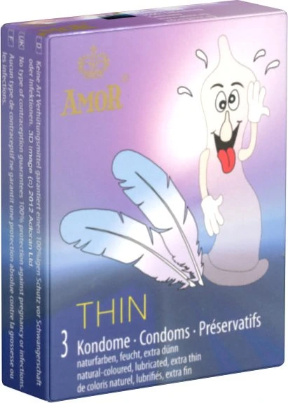 Amor Thin, 3 Stück