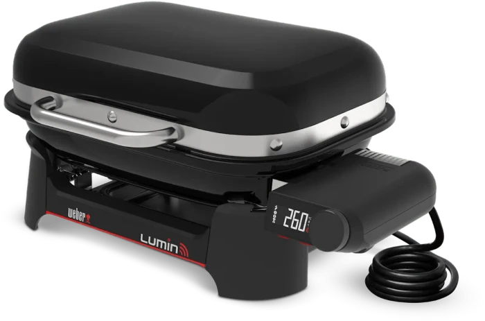 Weber Lumin Compact Smart schwarz