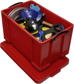 Aufbewahrungsbox, 84l, rot