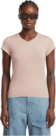 G-Star Eyben Slim V-Neck 2.0 T-Shirt kurzarm liquid pink (Damen)
