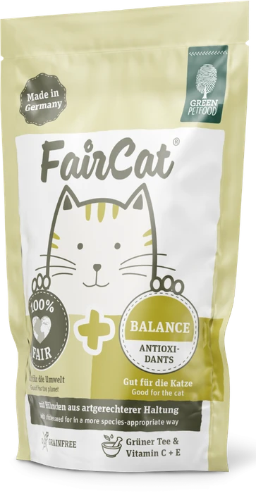 Green Petfood FairCat Balance, Huhn, 680g (8x 85g)