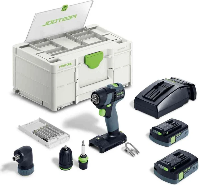 Festool TXS 18 C 3.0-Set Akku-Bohrschrauber inkl. Systainer + 2 Akkus 3.0Ah
