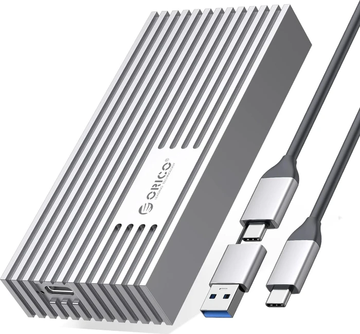 Orico 40Gbps USB4 NVMe Enclosure, silber, USB4