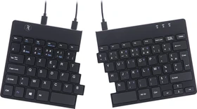 R-Go Ergo Split Ergonomic Keyboard, USB, FR (RGOSP-FRWIBL)