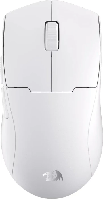 Redragon K1NG Max M918 Pro 1KHz Wireless, weiß, USB/Bluetooth