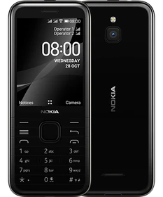 Nokia 8000 4G Dual-SIM onyx black