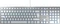 Cherry KC 6000 Slim, silber, USB, DE Vorschaubild