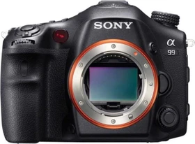 Sony Alpha 99 mit Objektiv Fremdhersteller